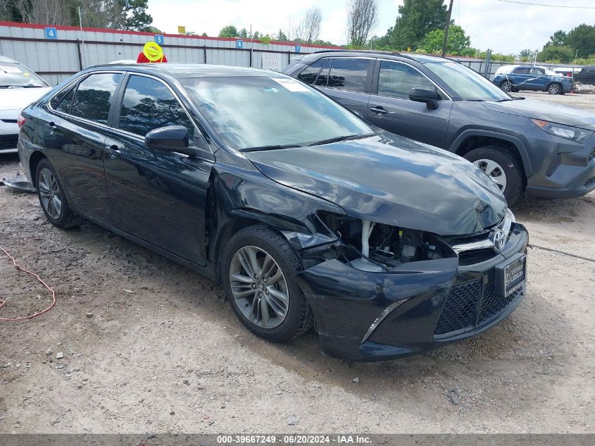 2016 TOYOTA CAMRY SE