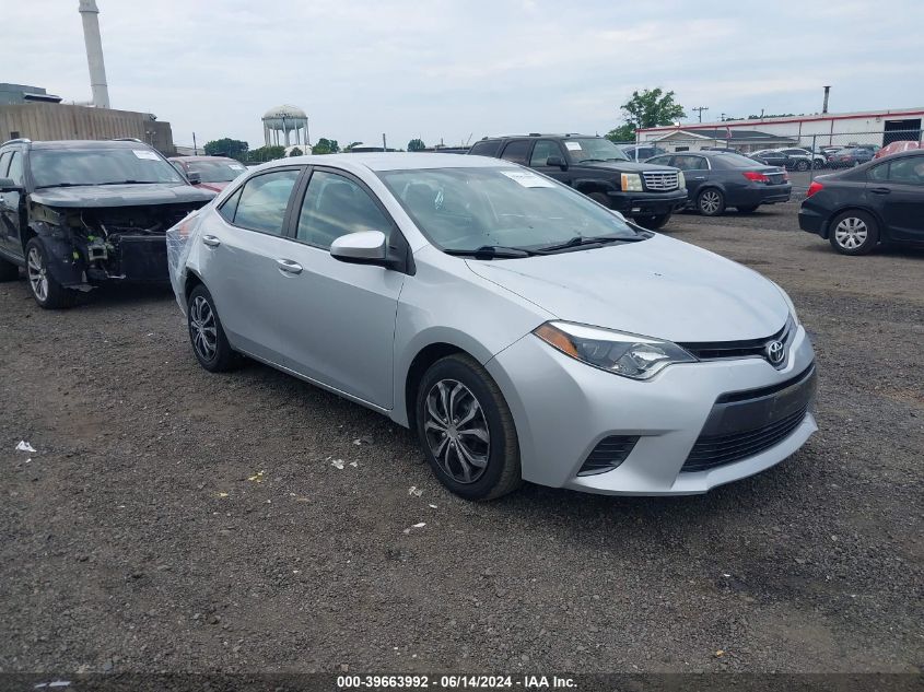 2015 TOYOTA COROLLA LE