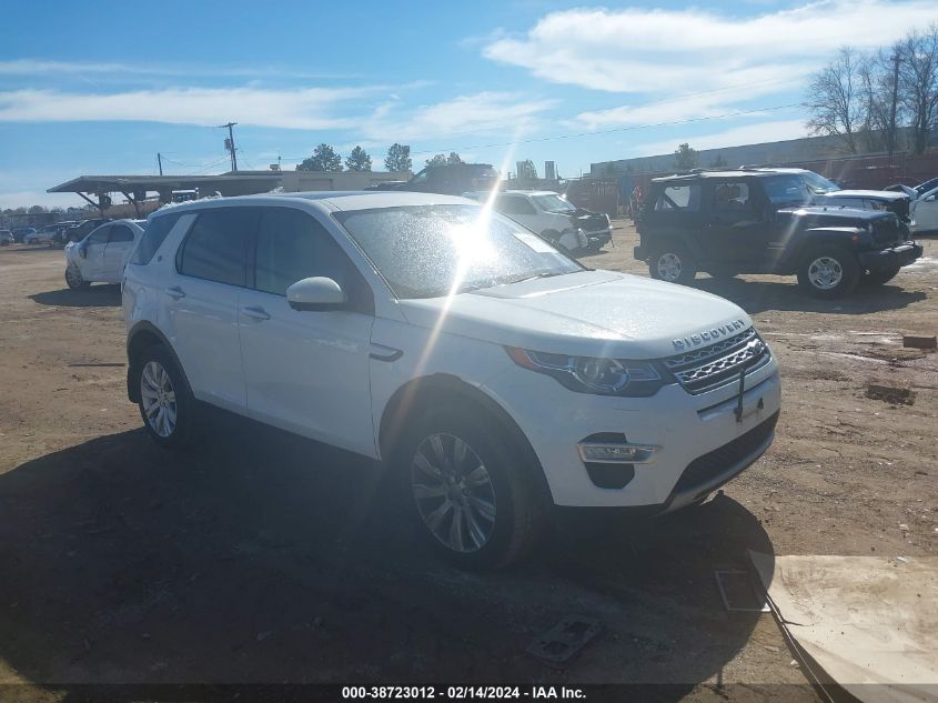 2015 LAND ROVER DISCOVERY SPORT HSE LUX