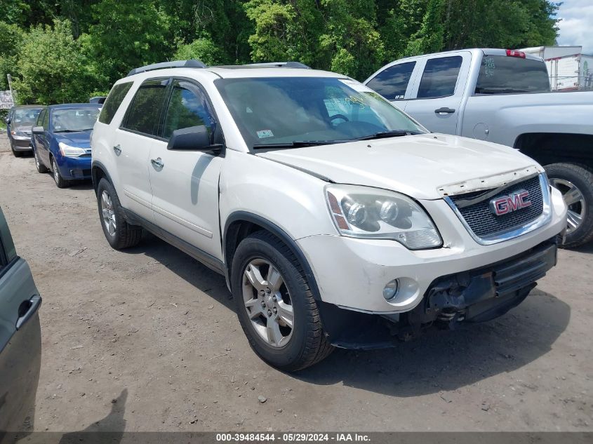 2012 GMC ACADIA SLE