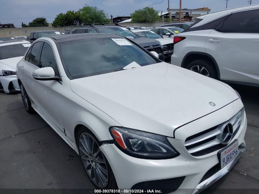 2015 MERCEDES-BENZ C 300 LUXURY/SPORT