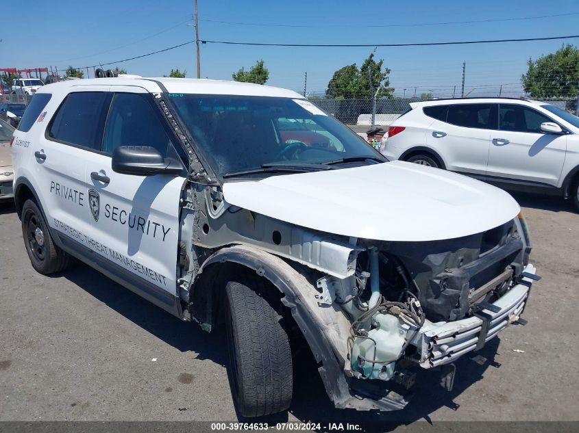 2013 FORD UTILITY POLICE INTERCEPTOR