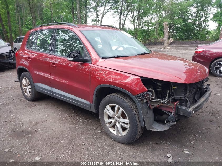 2016 VOLKSWAGEN TIGUAN S