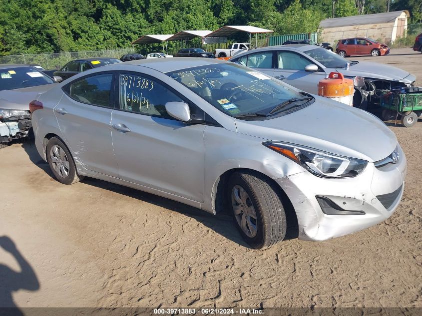 2016 HYUNDAI ELANTRA SE/SPORT/LIMITED