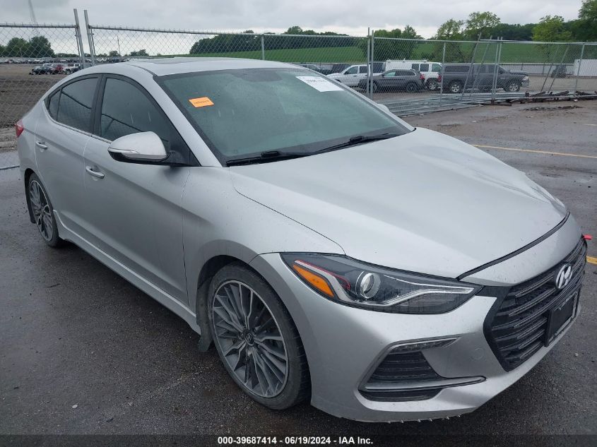 2018 HYUNDAI ELANTRA SPORT