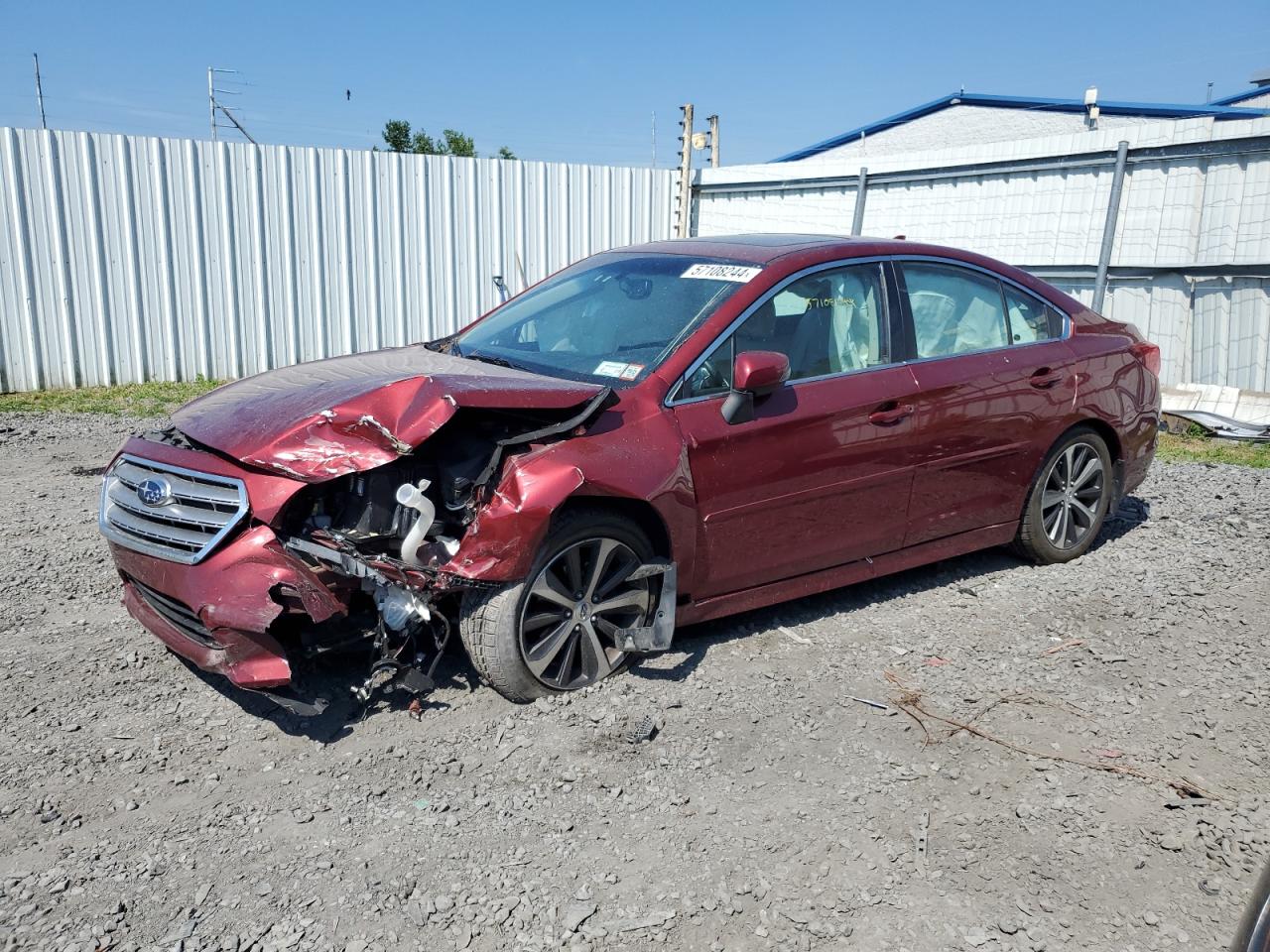 2016 SUBARU LEGACY 2.5I LIMITED