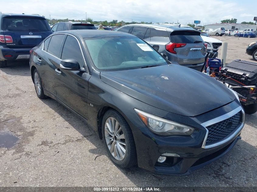 2019 INFINITI Q50 3.0T LUXE