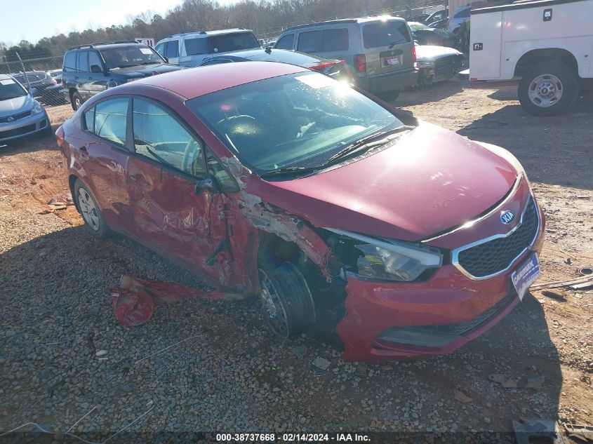 2015 KIA FORTE LX