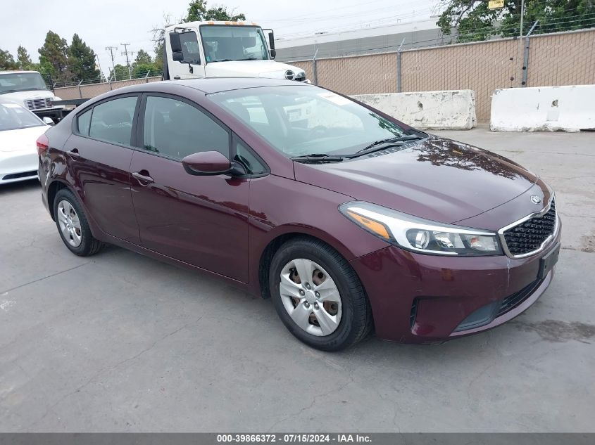 2018 KIA FORTE LX