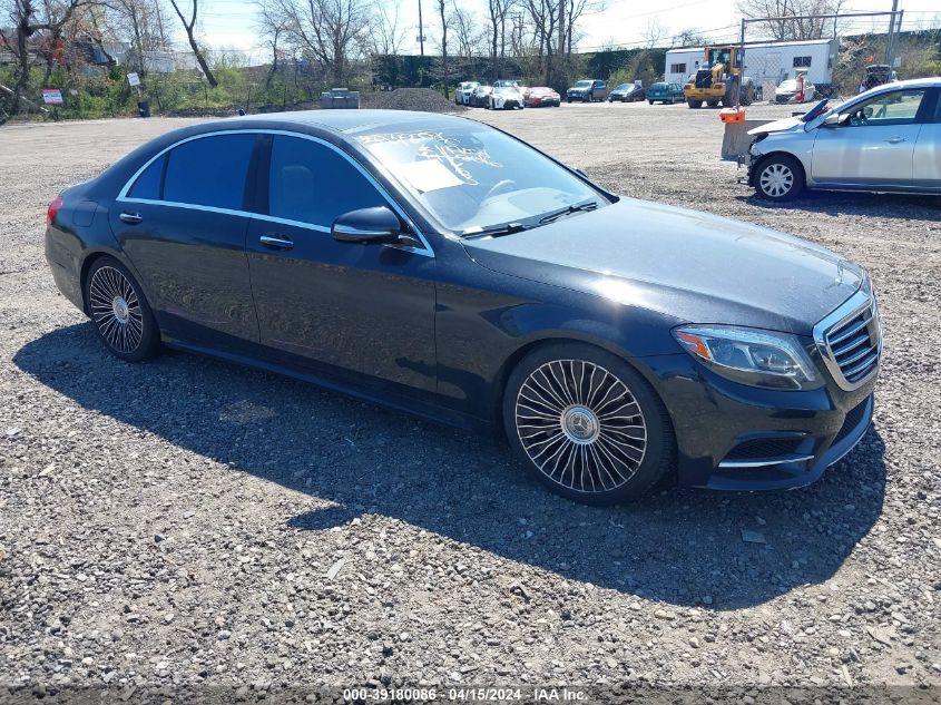 2016 MERCEDES-BENZ S 550