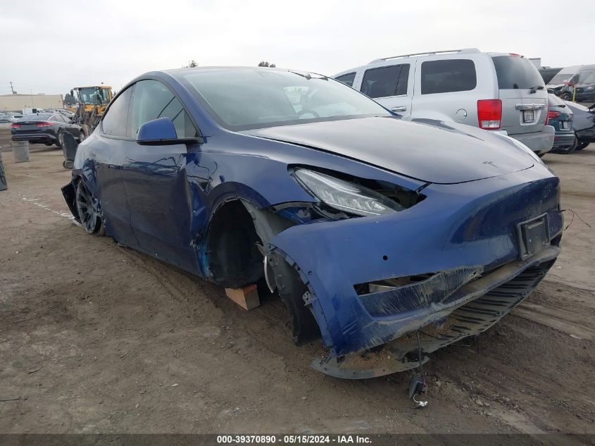 2022 TESLA MODEL Y LONG RANGE DUAL MOTOR ALL-WHEEL DRIVE