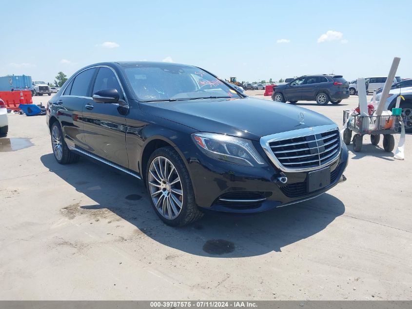 2014 MERCEDES-BENZ S 550