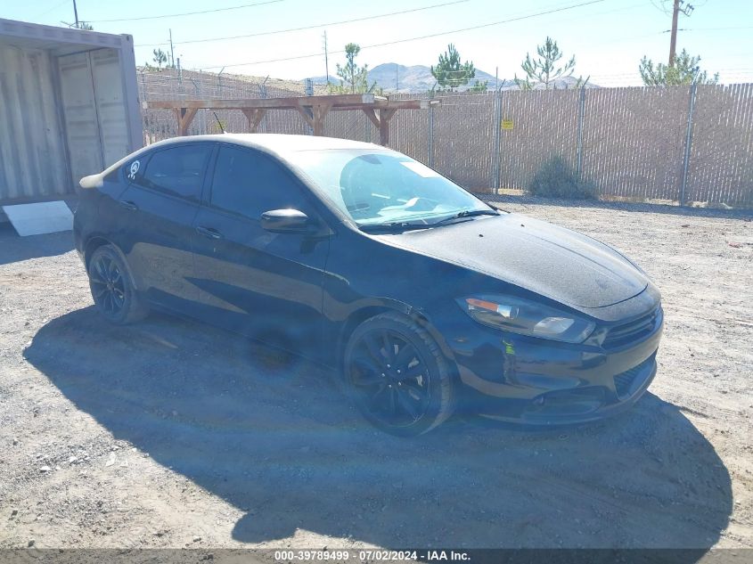 2016 DODGE DART SXT SPORT BLACKTOP