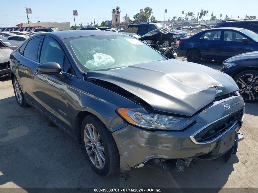 2017 FORD FUSION HYBRID SE