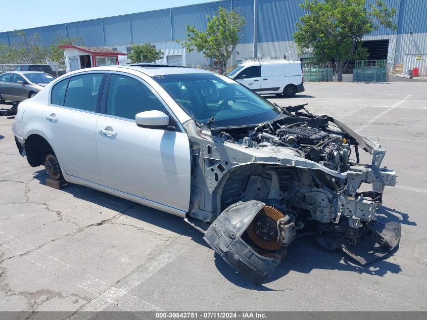 2010 INFINITI G37X