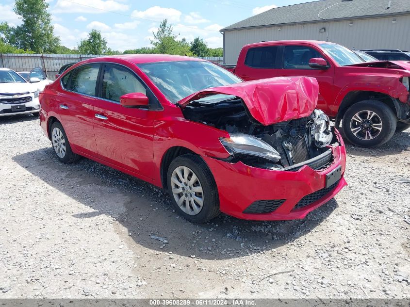 2017 NISSAN SENTRA SV