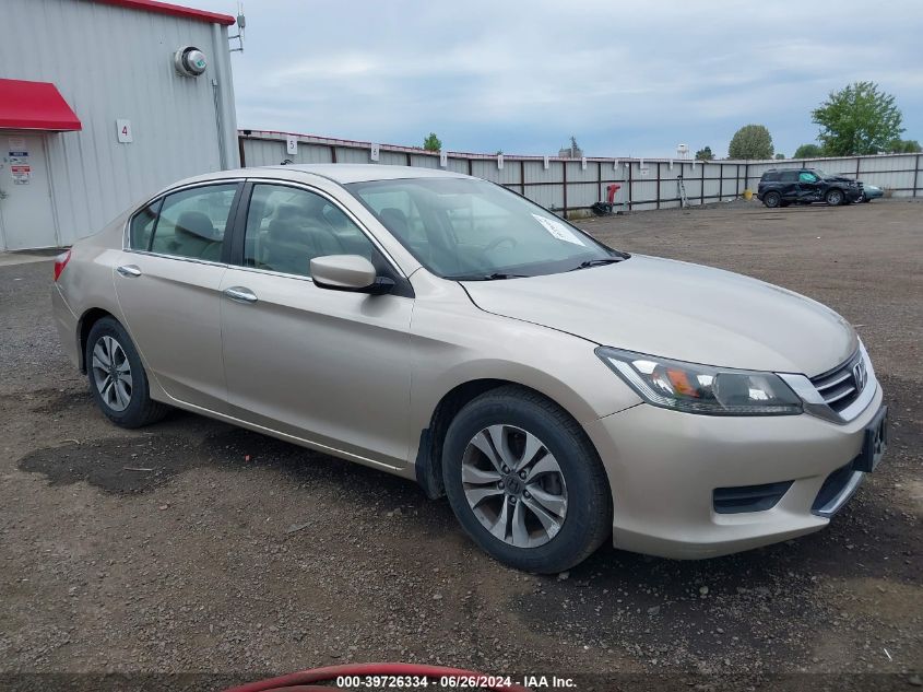 2015 HONDA ACCORD LX