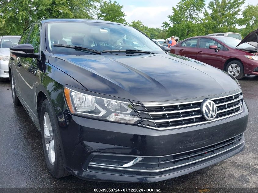 2017 VOLKSWAGEN PASSAT S