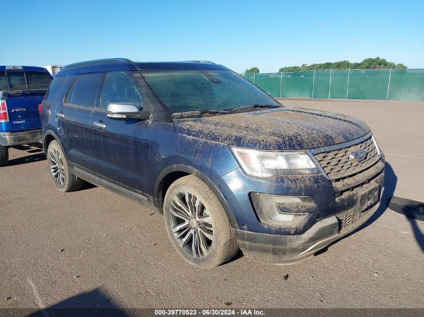 2017 FORD EXPLORER PLATINUM