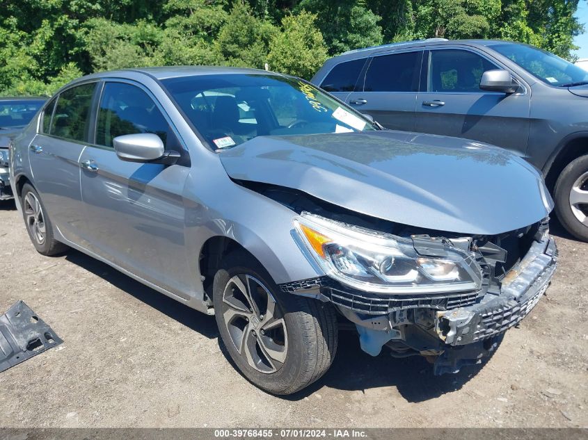 2017 HONDA ACCORD SEDAN LX