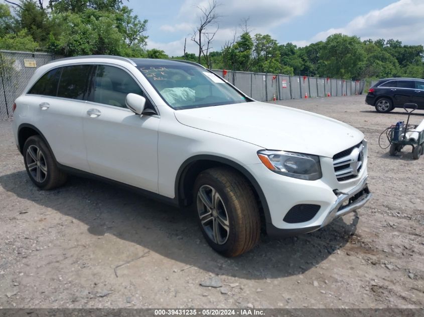 2017 MERCEDES-BENZ GLC 300 4MATIC