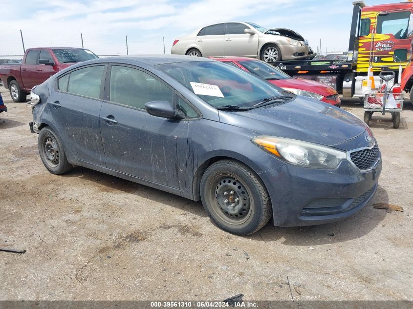 2016 KIA FORTE LX