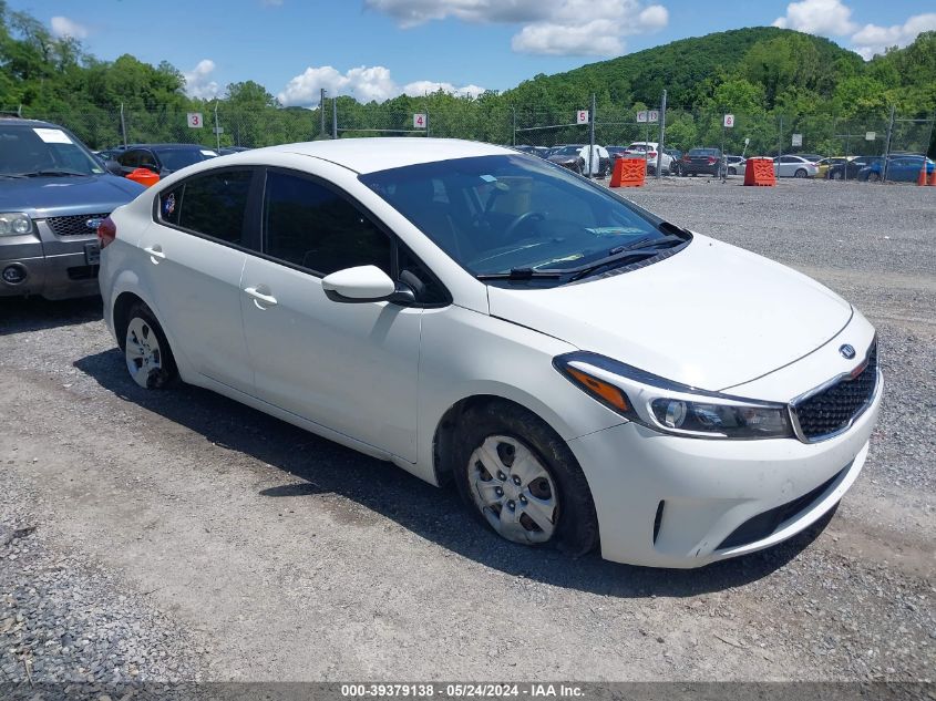 2018 KIA FORTE LX