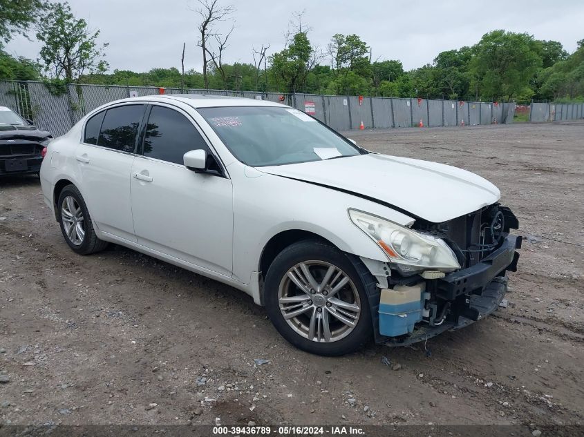 2011 INFINITI G37X