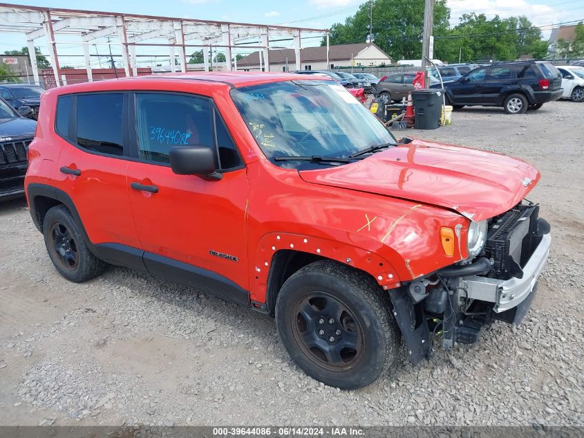 2017 JEEP RENEGADE SPORT FWD