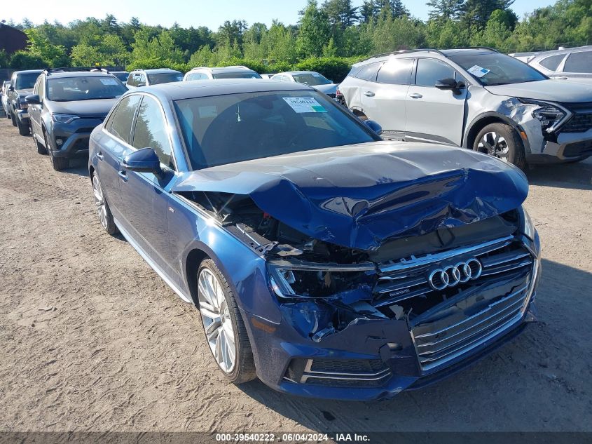 2017 AUDI A4 2.0T PREMIUM