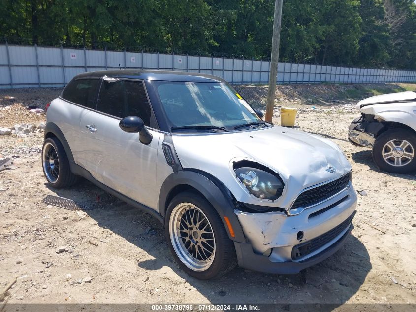 2013 MINI PACEMAN COOPER S