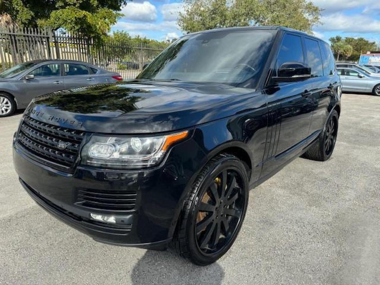 2016 LAND ROVER RANGE ROVER SUPERCHARGED