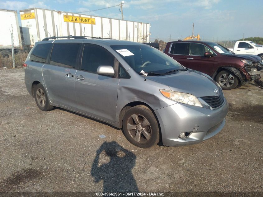 2012 TOYOTA SIENNA LE V6 8 PASSENGER