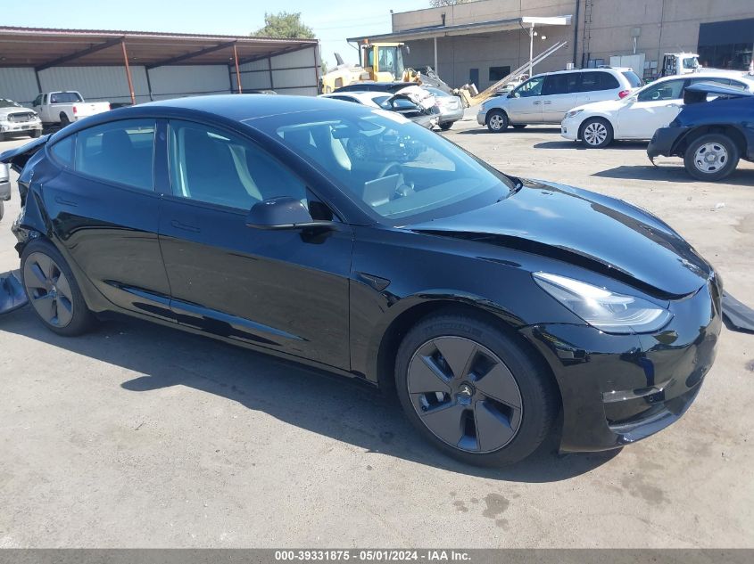 2022 TESLA MODEL 3 REAR-WHEEL DRIVE