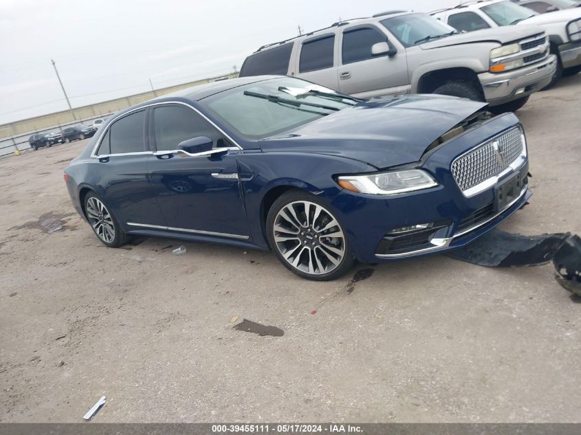 2018 LINCOLN CONTINENTAL RESERVE