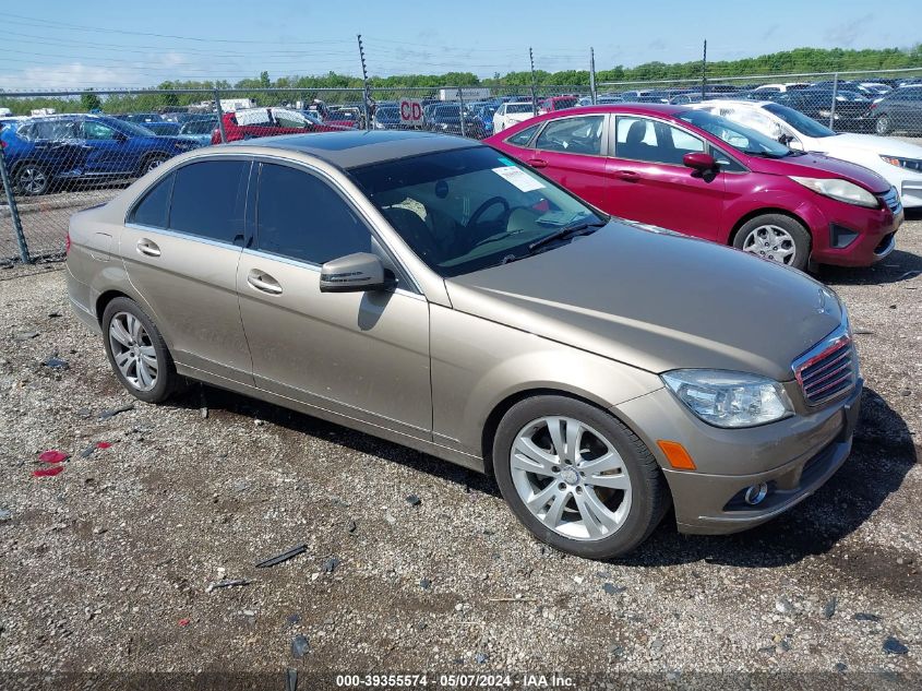 2011 MERCEDES-BENZ C 300 LUXURY 4MATIC/SPORT 4MATIC