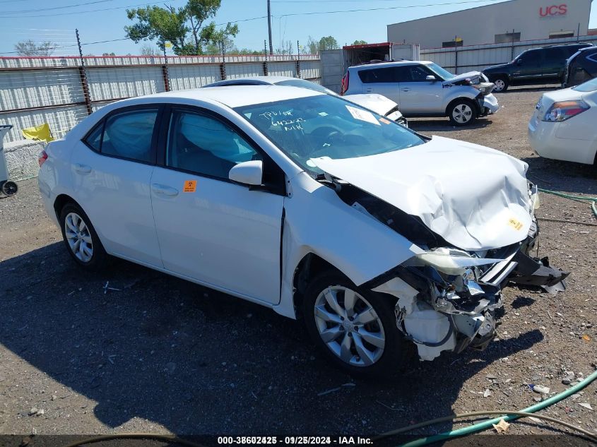 2016 TOYOTA COROLLA LE