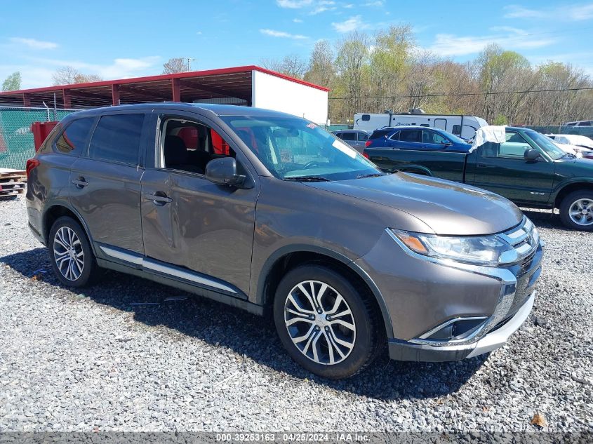 2017 MITSUBISHI OUTLANDER ES