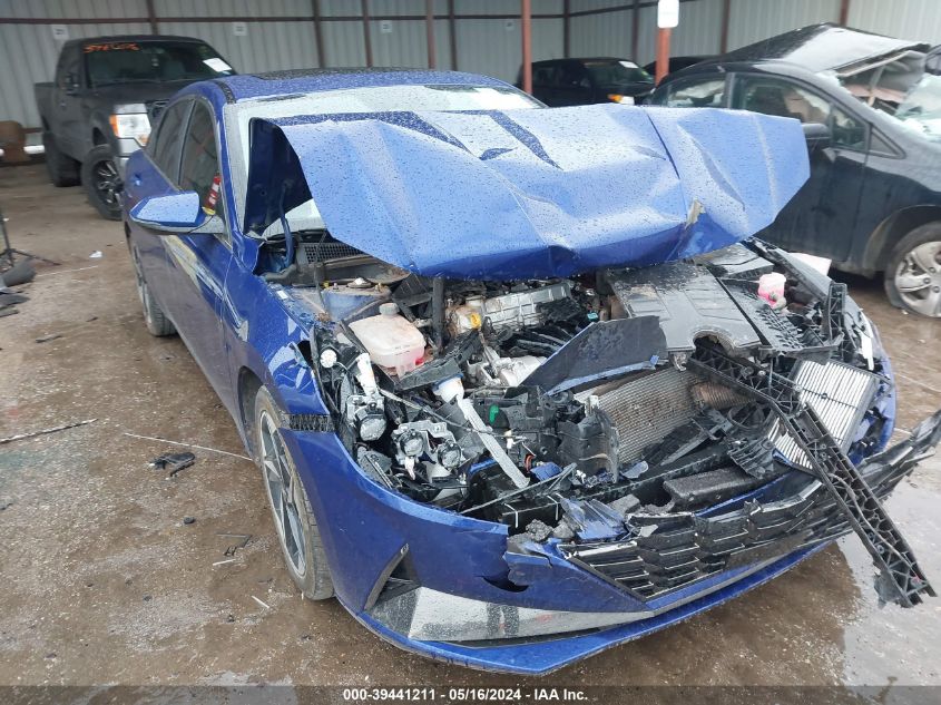 2021 HYUNDAI ELANTRA HYBRID LIMITED