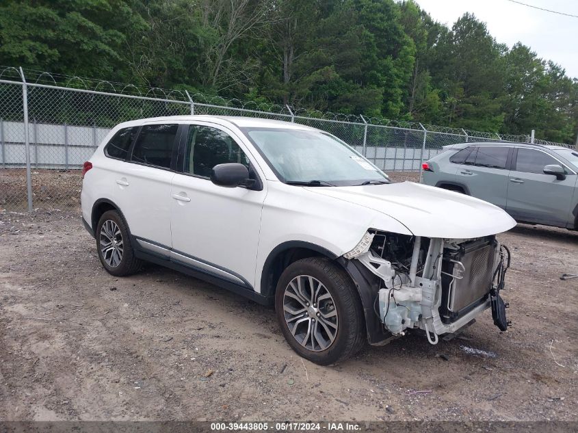 2017 MITSUBISHI OUTLANDER ES