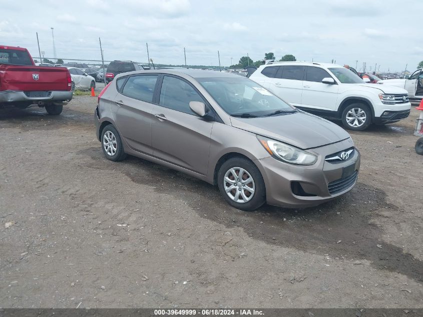 2012 HYUNDAI ACCENT GS