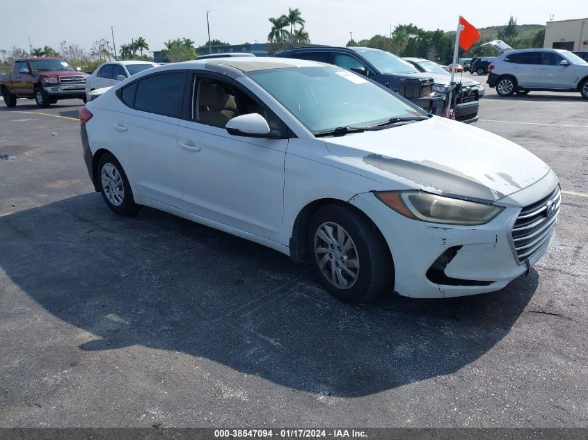 2018 HYUNDAI ELANTRA SE