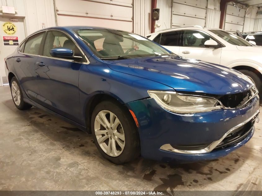 2016 CHRYSLER 200 LIMITED