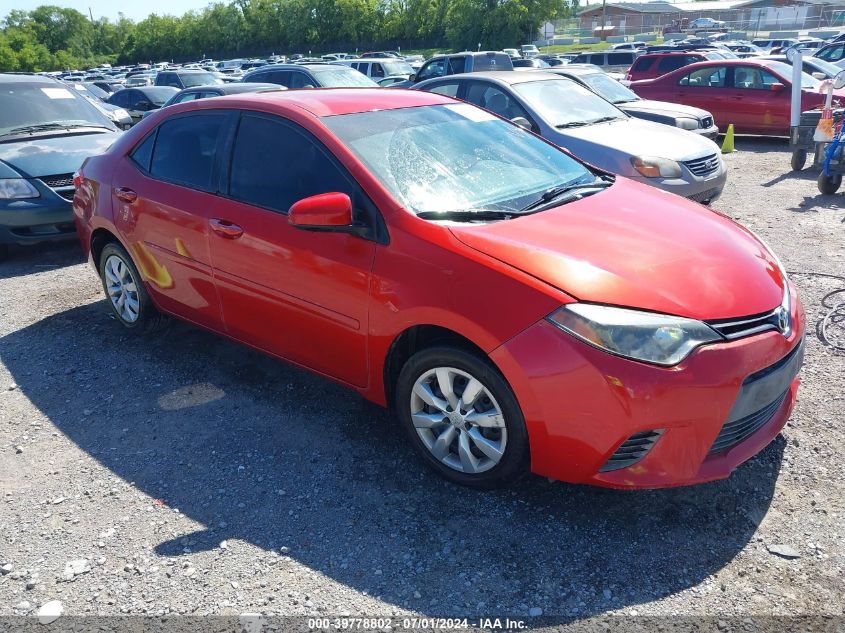 2016 TOYOTA COROLLA LE