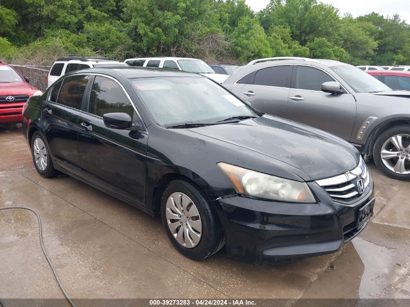 2012 HONDA ACCORD 2.4 LX