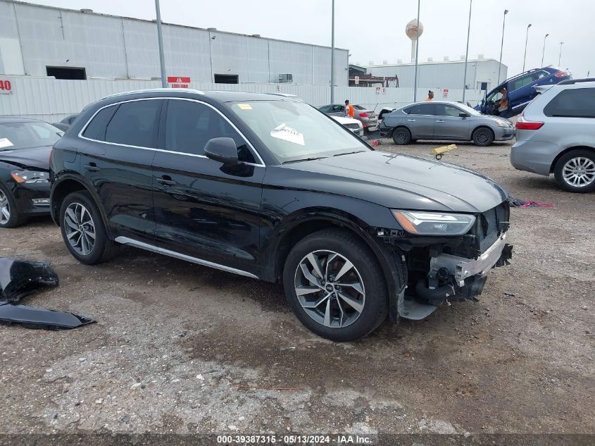 2021 AUDI Q5 PREMIUM 45 TFSI QUATTRO S TRONIC