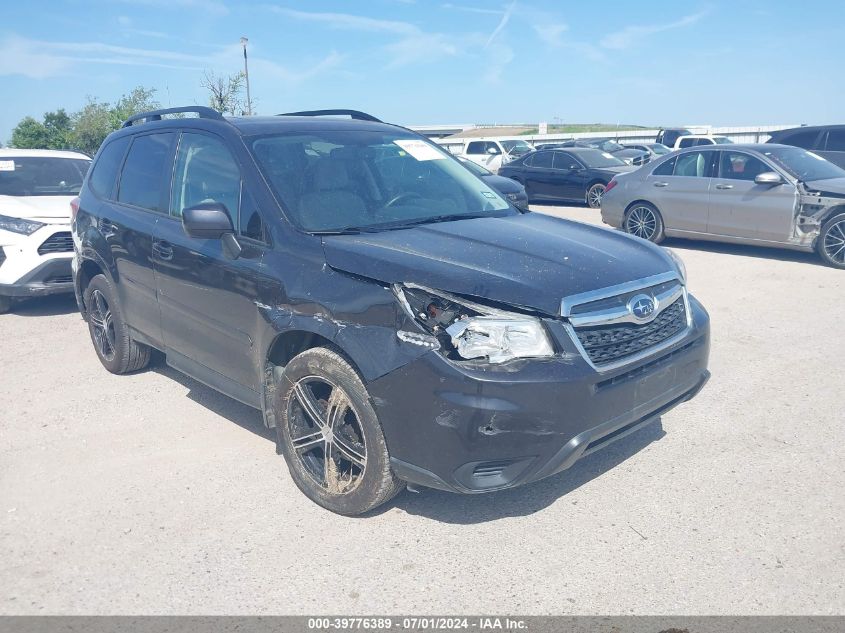 2016 SUBARU FORESTER 2.5I PREMIUM