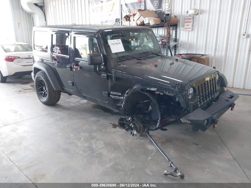 2016 JEEP WRANGLER UNLIMITED SPORT