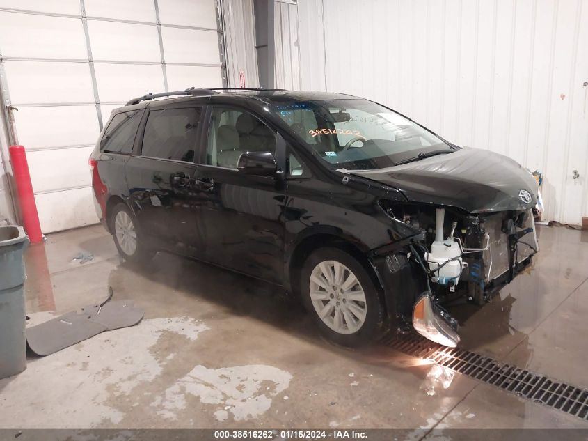 2014 TOYOTA SIENNA LE 7 PASSENGER