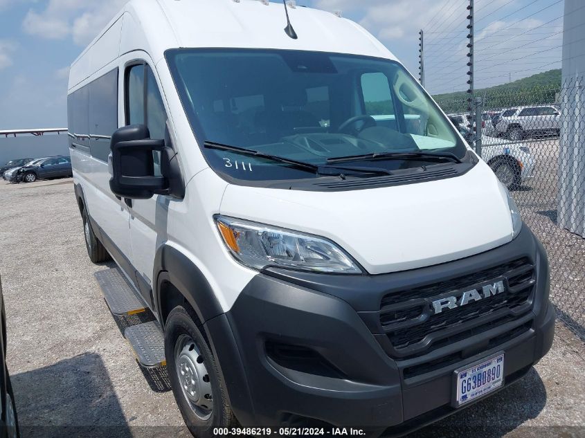 2023 RAM PROMASTER 2500 WINDOW VAN HIGH ROOF 159 WB